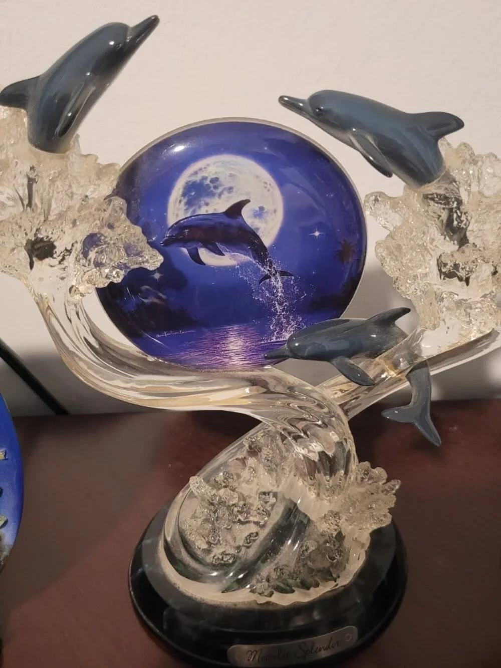 Lot of dolphin decorations